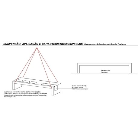 Lauko betoninis suolas 'Urban / Bench Orieva M 2400mm'