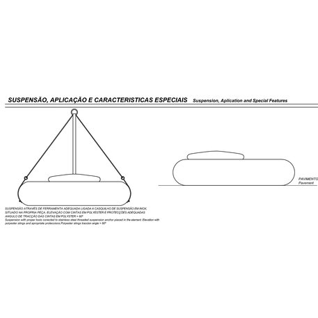 Lauko betoninis suolas 'Landscapes / Stone XL Ø2000mm'