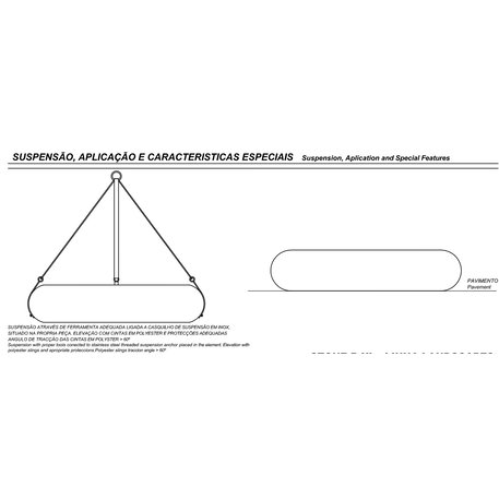 Lauko betoninis suolas 'Landscapes / STONE BC XL Ø2000mm'