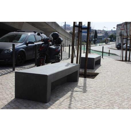 Lauko betoninis suolas 'Urban / R7M-L Bench 2000mm'