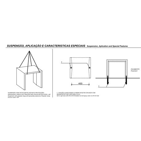 Lauko betoninis suolas 'R-Light / Individual Bench 500mm'