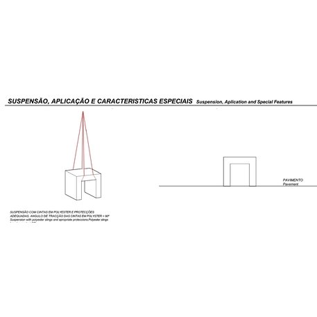 Lauko betoninis suolas 'Modular / Individual Bench 500mm'