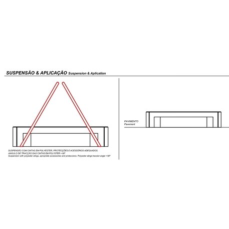 Lauko betoninis suolas 'R7M / Bench C 2169mm'