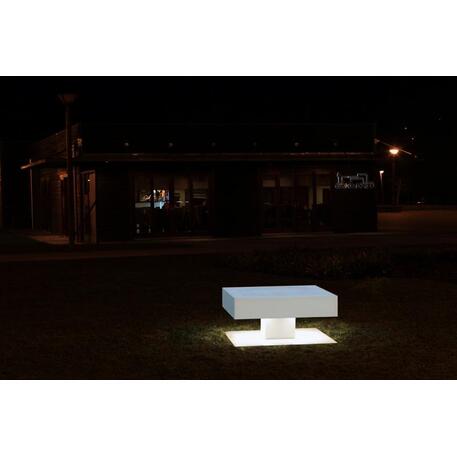 Lauko betoninis suolas 'Plano LED / Cubic 1000mm'