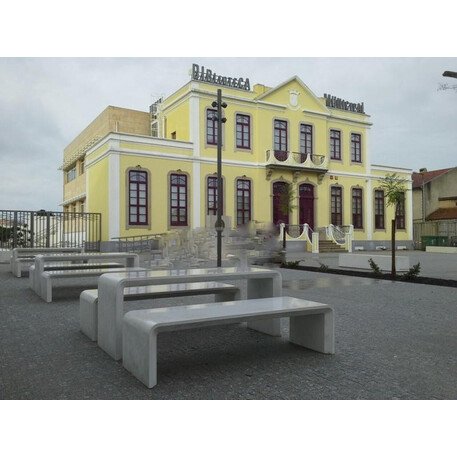 Concrete bench + table 'Picnic Urban Ar Puro'
