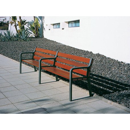 Metal bench 'Montseny'