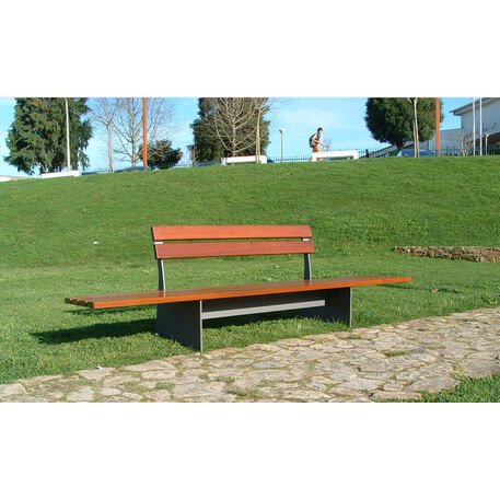 Metal bench 'TANGO'