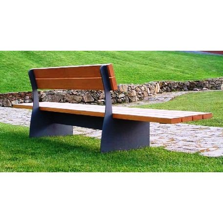 Metal bench 'TANGO'