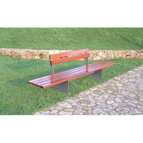 Metal bench 'TANGO'