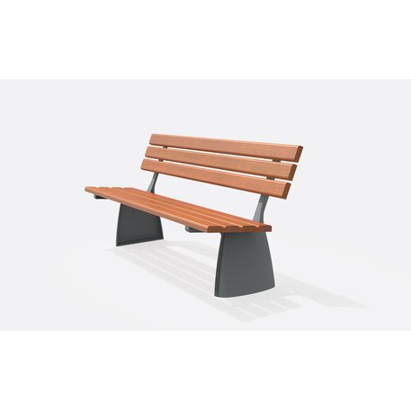 Metal bench 'EMBONDEIRO'