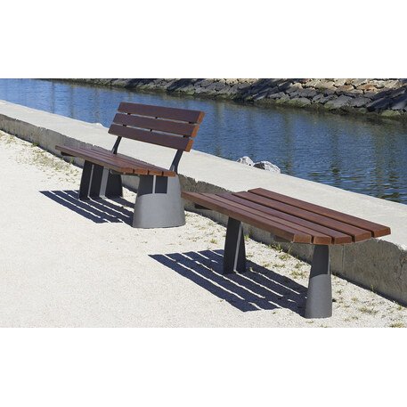 Metal bench 'EMBONDEIRO'