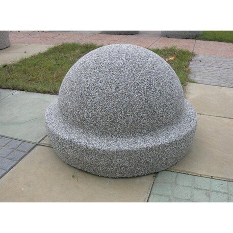 Betoninis atitvėrimo stulpelis apdirbtas granito skaldele '62x62xH/38cm'