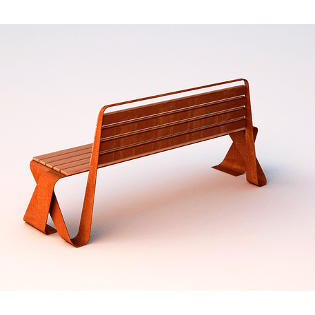 Metal bench 'Eddie 'G467'