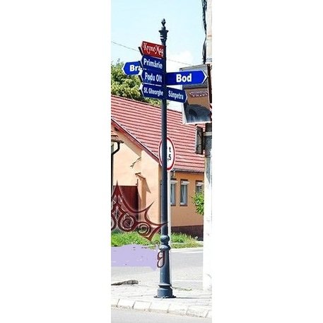 Street Sign Post 'VILLA-INDICO-7'