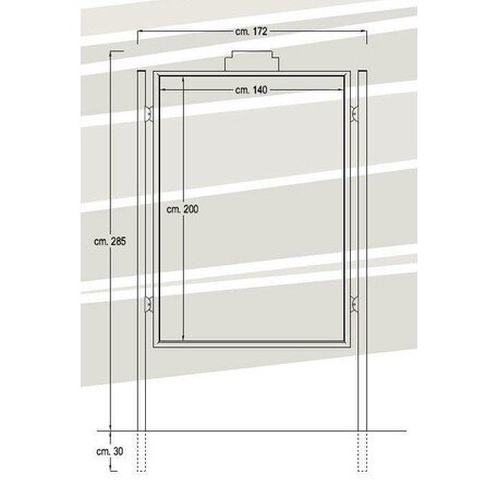 Bachecha / Leggio totem informativo '215'