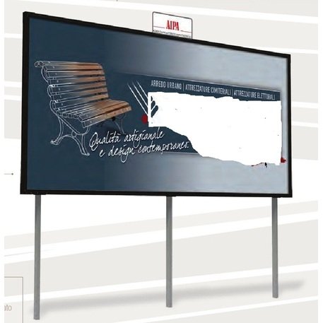 Information stand / Display board 6x3m '309-bis / 2side'