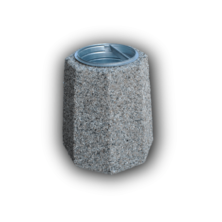 Concrete litter bin '57xH/70cm / 50L'