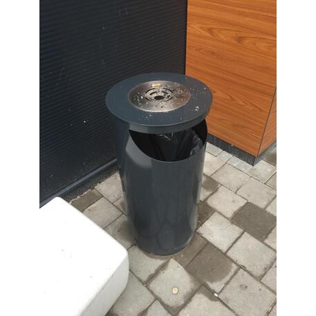 Metal litter bin 75 /100L 'STF/19-07-45_01MDL'