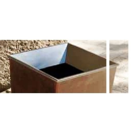 Metal litter bin 'Piramidal / 70L'