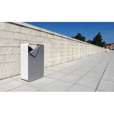 Metal litter bin '55L / 100L 'Sheet' / RedDot Desing Award winner 2014