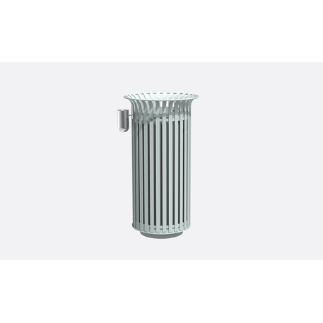 Metal litter bin 70L 'Serralves'