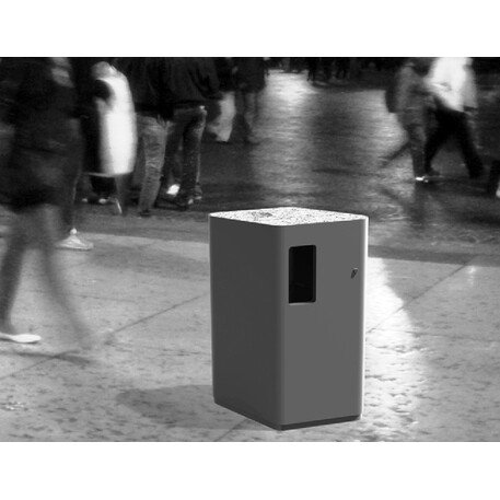 Metal litter bin 'ADJAYE / 80L'