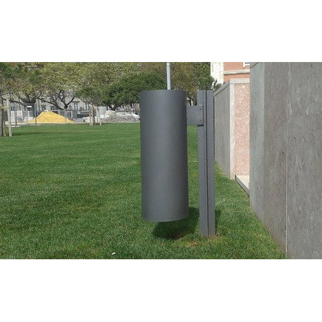 Metal litter bin 'PLUS /  50L/85L'