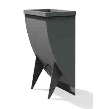 Metal litter bin 'Daciano / 60L'