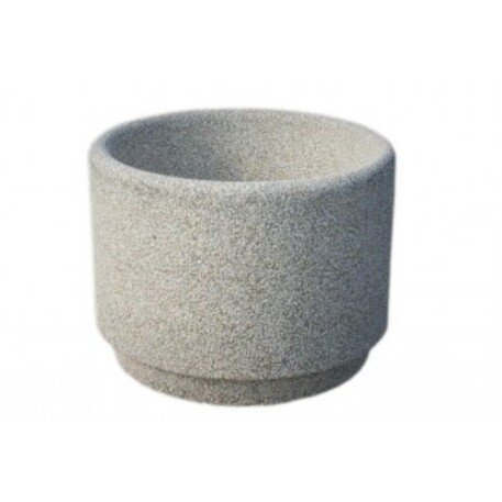 Concrete flower planter Ø80xH/60cm