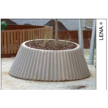 Concrete flower planter 'Lena'