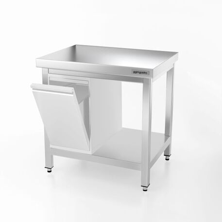 Рабочий стол из нержавеющей стали (600 x 600 x 870mm / 900mm)