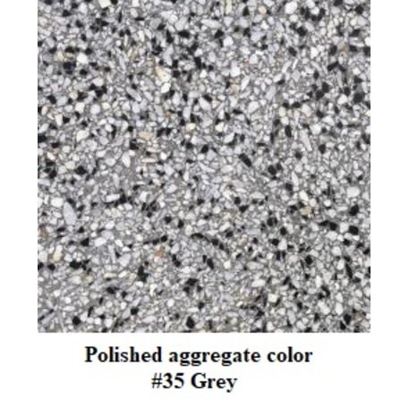 Betoninis su granito skalda lauko suolas + stalas '190x148xH/72cm / BS-108'
