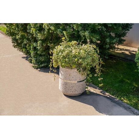 Vaso da fiori in cemento 'Ø40xH/45cm / BS-20'