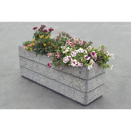 Vaso da fiori in cemento '1500x450xH/575mm_BS-131'