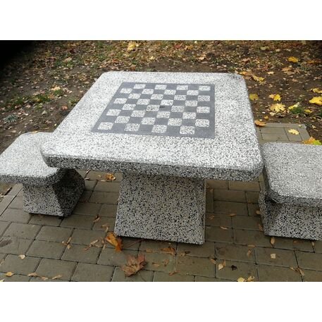 Concrete outdoor play table '80x80xH/70cm / BS-190'