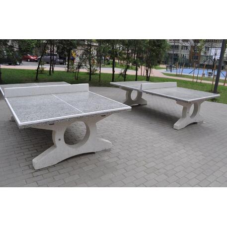 Stalo teniso betoninis stalas apdirbtas granito skalda (šlifuotas) '274x152.5xH/76cm / BS-89'