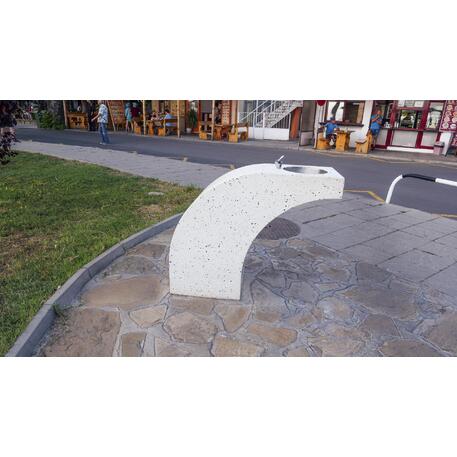 Fontanna do wody pitnej wykonana z betonu '110x43xH/90cm / BS-123'