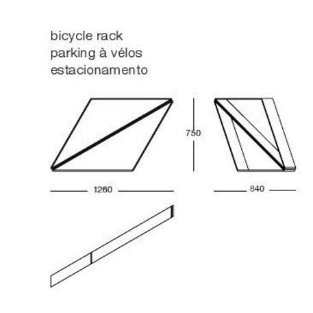 Fahrradständer 'ADJAYE'