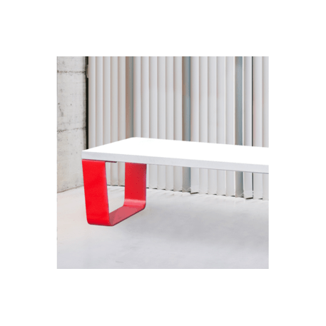 Concrete bench 'STONE / Omega'