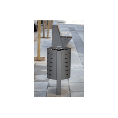 Metal litter bin 'Boulevard / 60L'