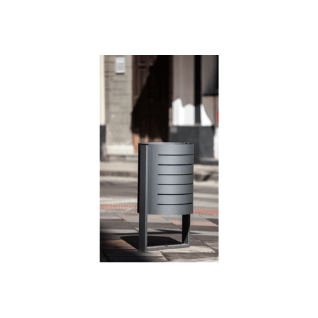 Metal litter bin 'Boulevard / 60L'