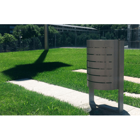 Metal litter bin 'Boulevard / 60L'