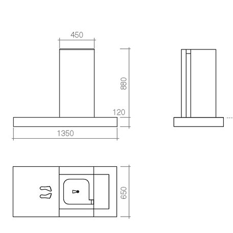 Outdoor drinking fountains 'Ferva / Granit'