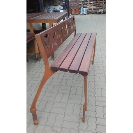 Metal bench 'IROKO_ STF/20-04-56/MDL'