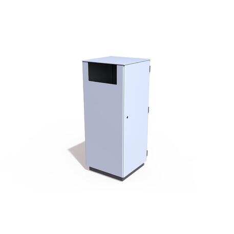 Metal litter bin 'STF/21-07-19MDL'