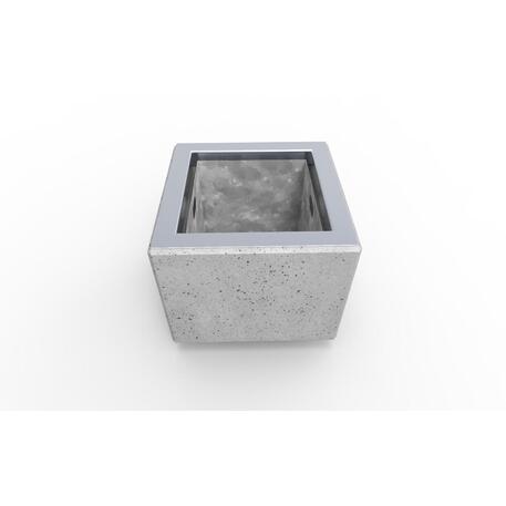 Lauko / Vidaus betoninė šiukšliadėžė 45L 'STF/20-07-12_01/MDL'
