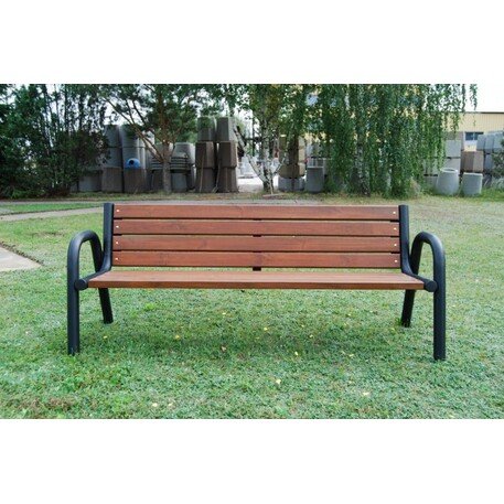 Metal bench 'ALDER_BD/LB005-8/MDL'