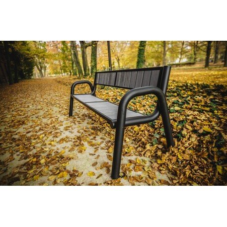 Metal bench 'ALDER_BD/L016P/MDL'