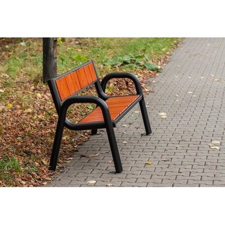 Metal bench 'ALDER_BD/L016P/MDL'