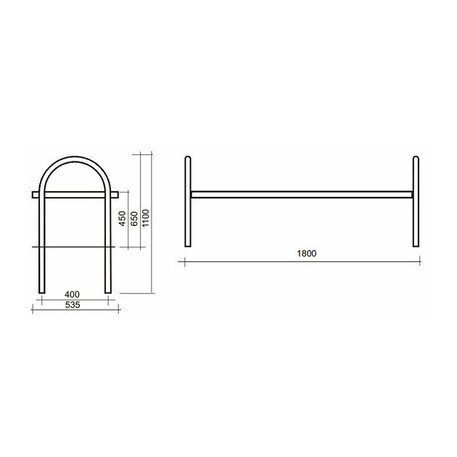 Ławka metalowa 'STEEL_BD/L035/MDL'